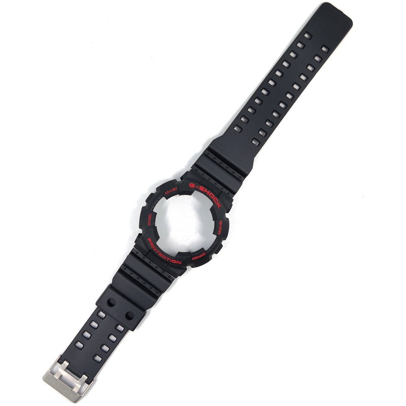 YIFILM Dây đeo đồng hồ Pu kèm hộp đựng cho Casio G-shock GA-110 100 120 GD120