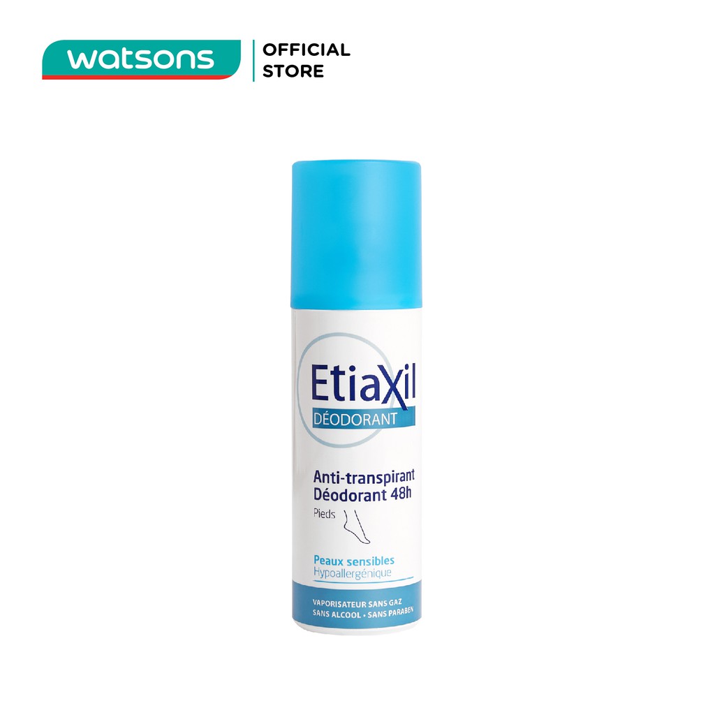 Xịt Khử Mùi Chân Etiaxil Dòng Hằng Ngày Anti-transpirant 48h 100ml