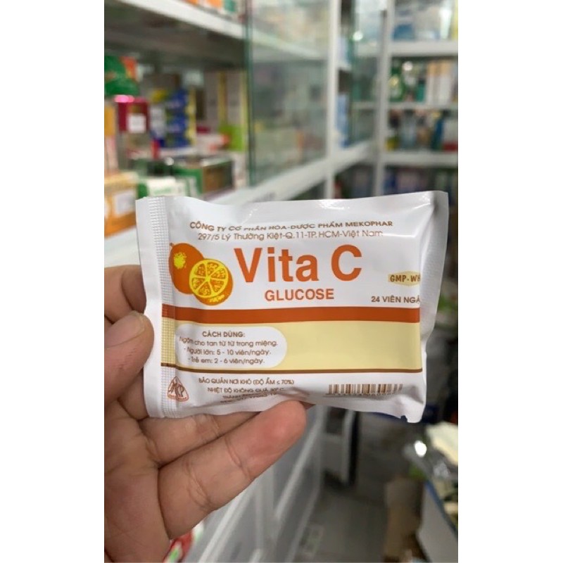 Viên Ngậm C-Bổ sung vitamin C tăng cường đề kháng