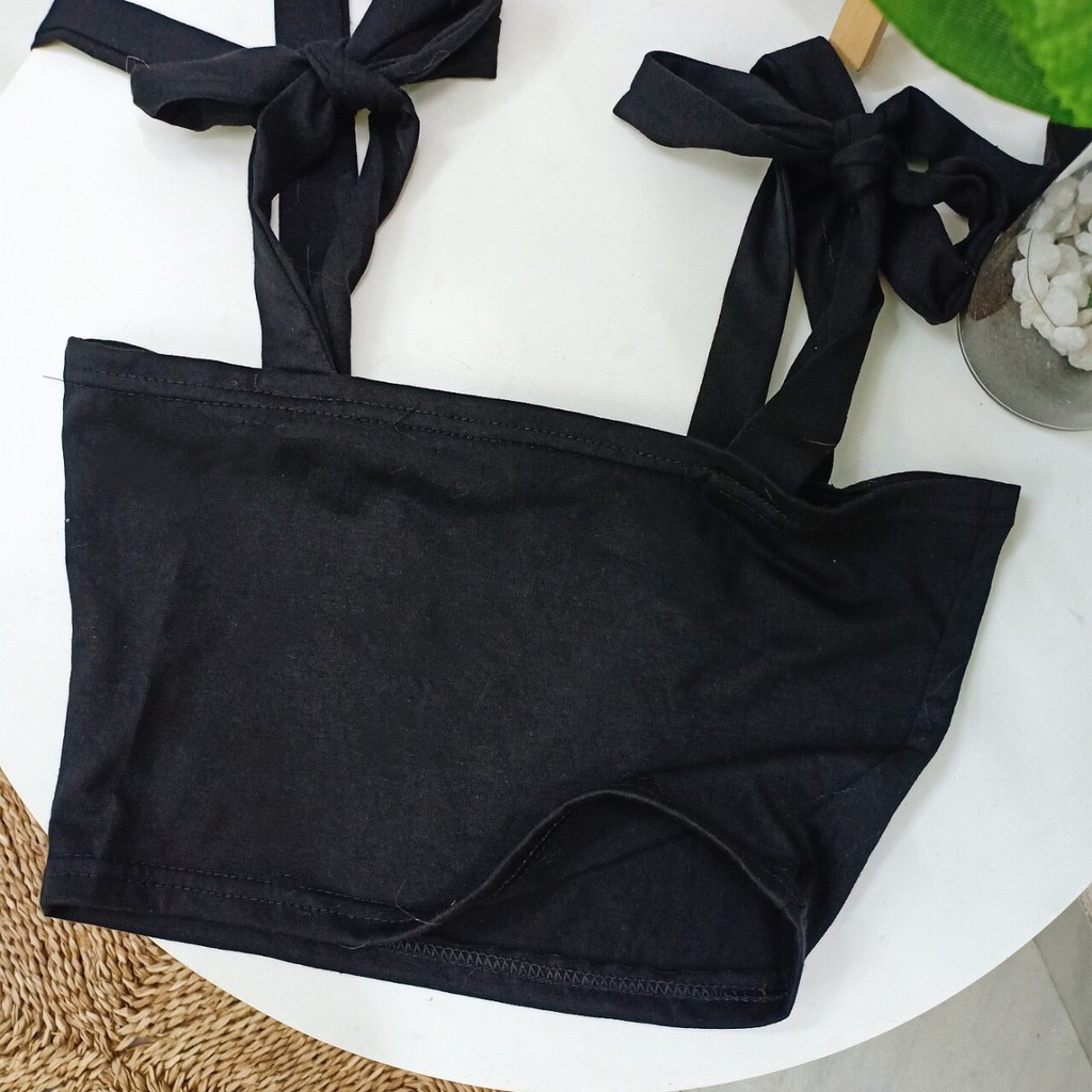 Áo crop 2s cột vai H3130 (+hình thật)