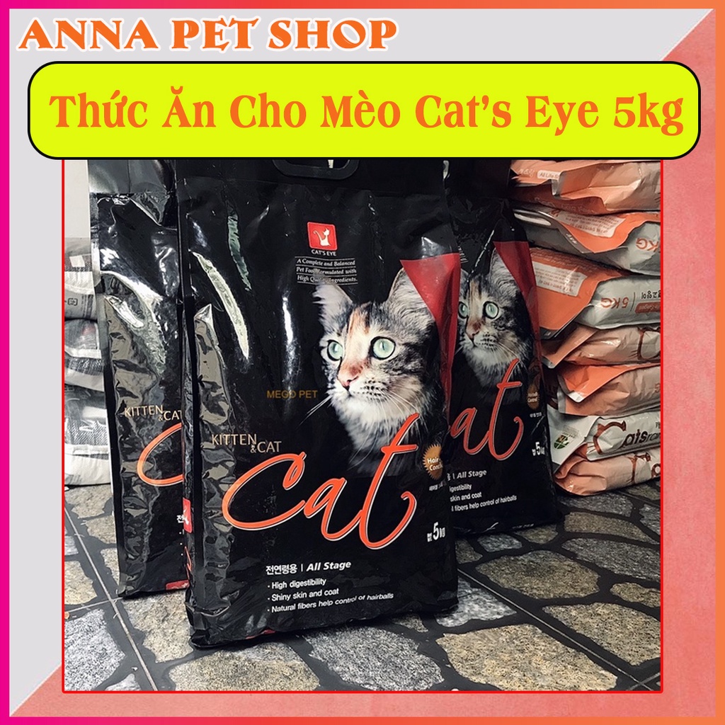 Túi 5kg - Cat's Eye thức ăn hạt cho mèo