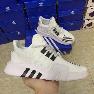 |Ảnh thật | Giày EQT 2019 Đen Trắng Phản Quang