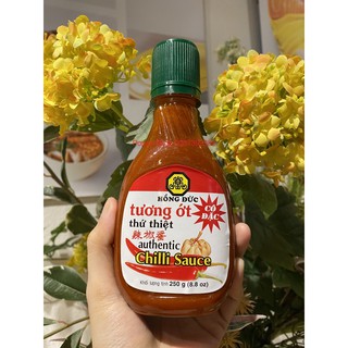 Combo 6 Chai Tương Ớt Hồng Đức (Cay Gấp 3 Loại Thường) 250 Gram x 6