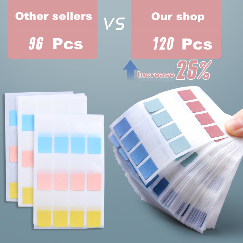 Giấy Ghi Chú Nhiều Màu Sắc Phong Cách Retro