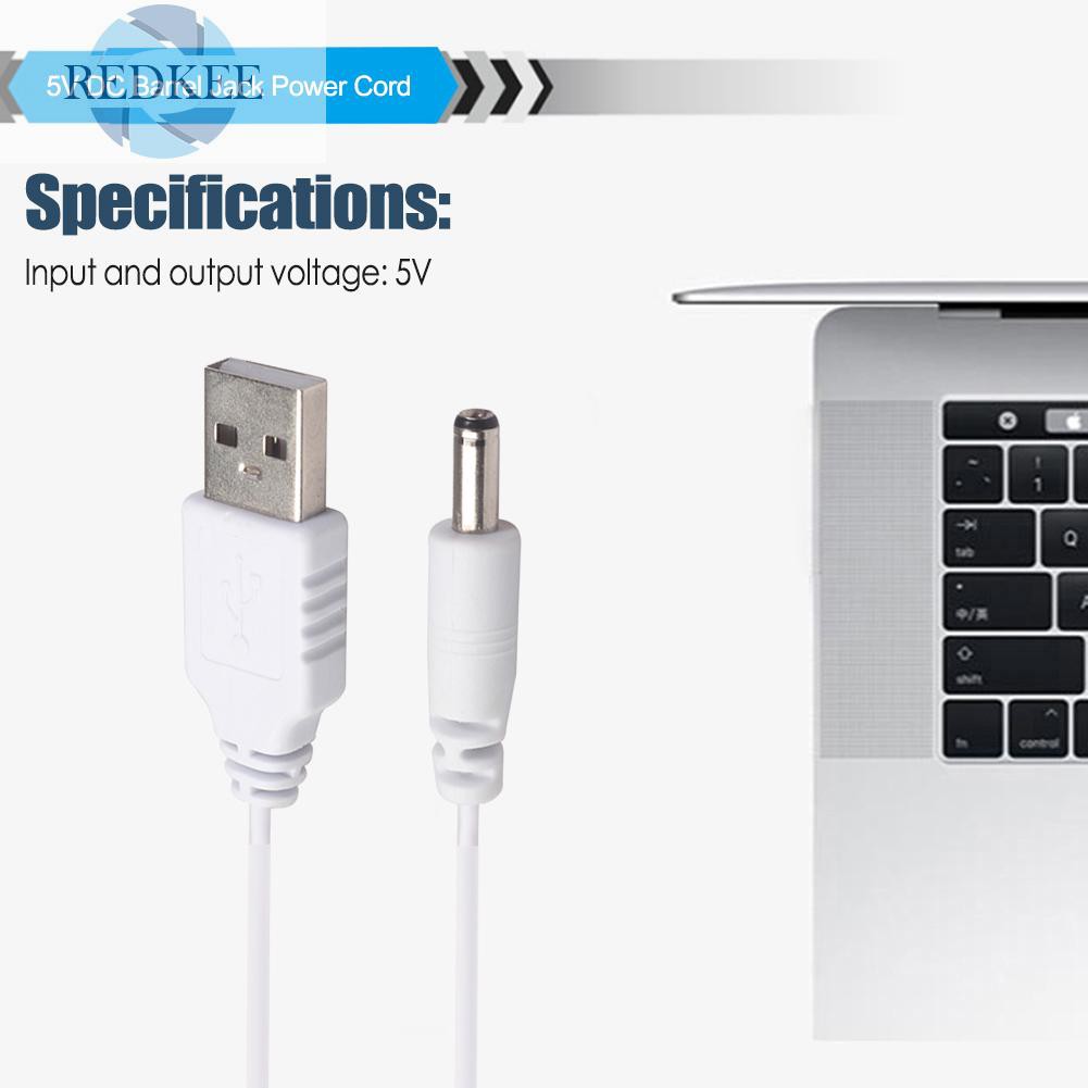 Dây Cáp Sạc Usb 3.5x1.35mm 5v Dc | BigBuy360 - bigbuy360.vn