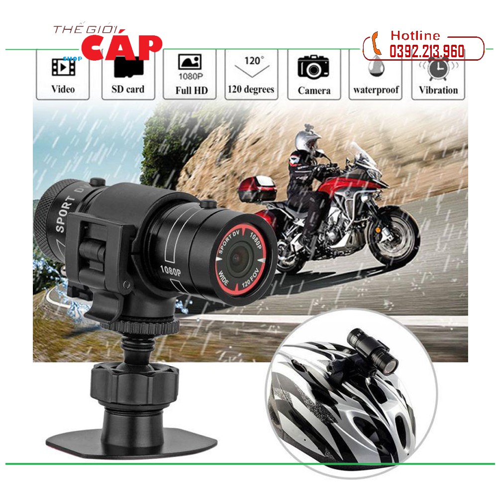 Camera Hành Trình Sport Chống Nước Cho Xe Đạp, Xe Máy M500