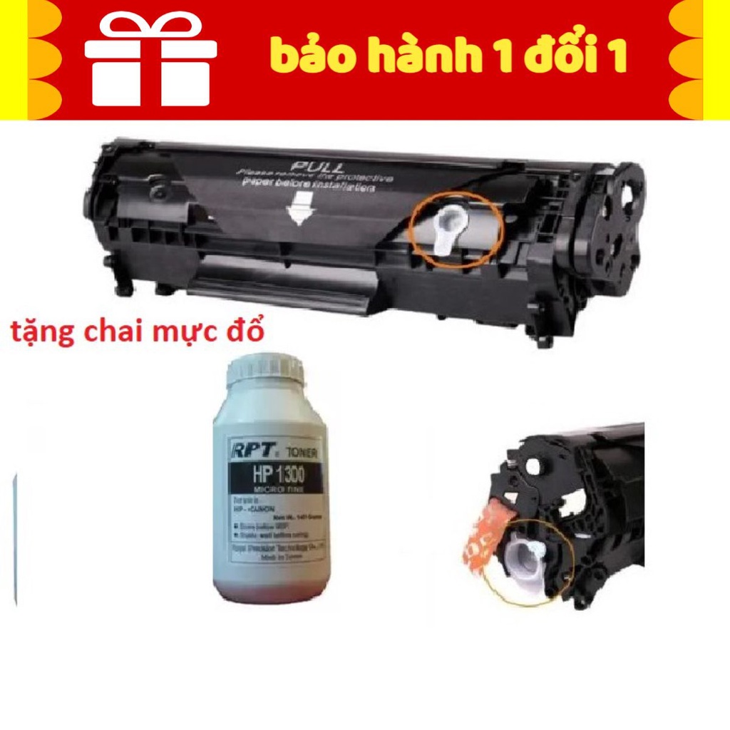 hộp mực máy in 2900 tặng 1 lọ mực đổ