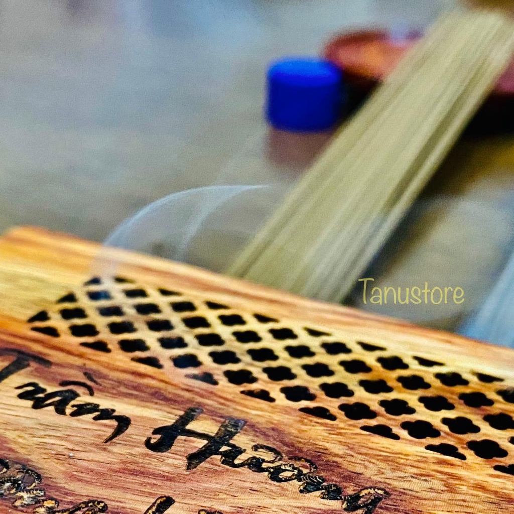 NHANG KHÔNG TĂM TRẦM HƯƠNG PHÚ QUỐC NẮP TÍM- MÙI ĐẬM VÀ THOẢNG XA- MÙI THƠM RẤT ẤM CÚNG- TANUSTORE