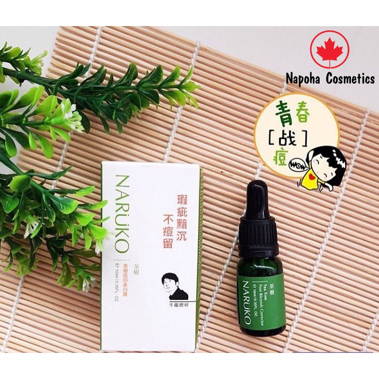Corrector giảm thâm mụn Naruko trà tràm
