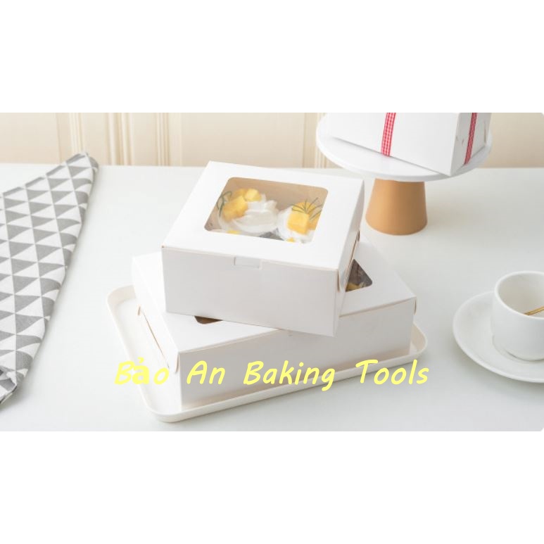 Hộp giấy đựng bánh Cupcake 4c-6c