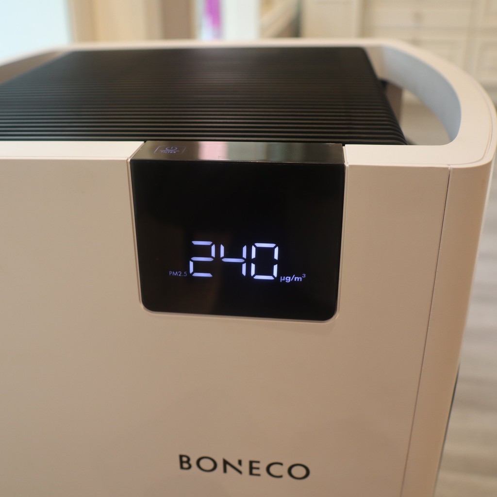 Máy Lọc Không Khí Cao Cấp BONECO P700 Khử Mùi, Diệt Khuẩn, Lọc Bụi, Báo Chỉ Số PM, cho Văn Phòng (200m2