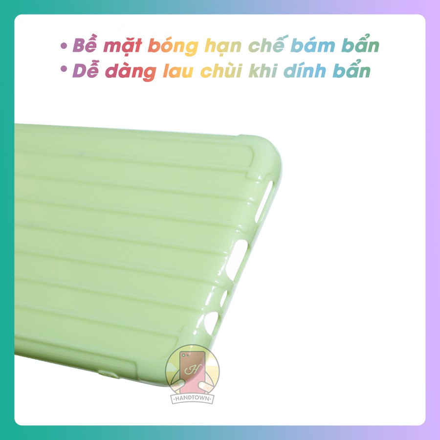 Ốp Lưng TPU Dẻo Vali Chất Sọc Dành Cho Realme 3 / Realme 3 Pro / Realme X Lite