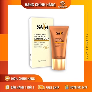 Kem Chống Nắng Bảo Vệ Da Sam Natural Elly White