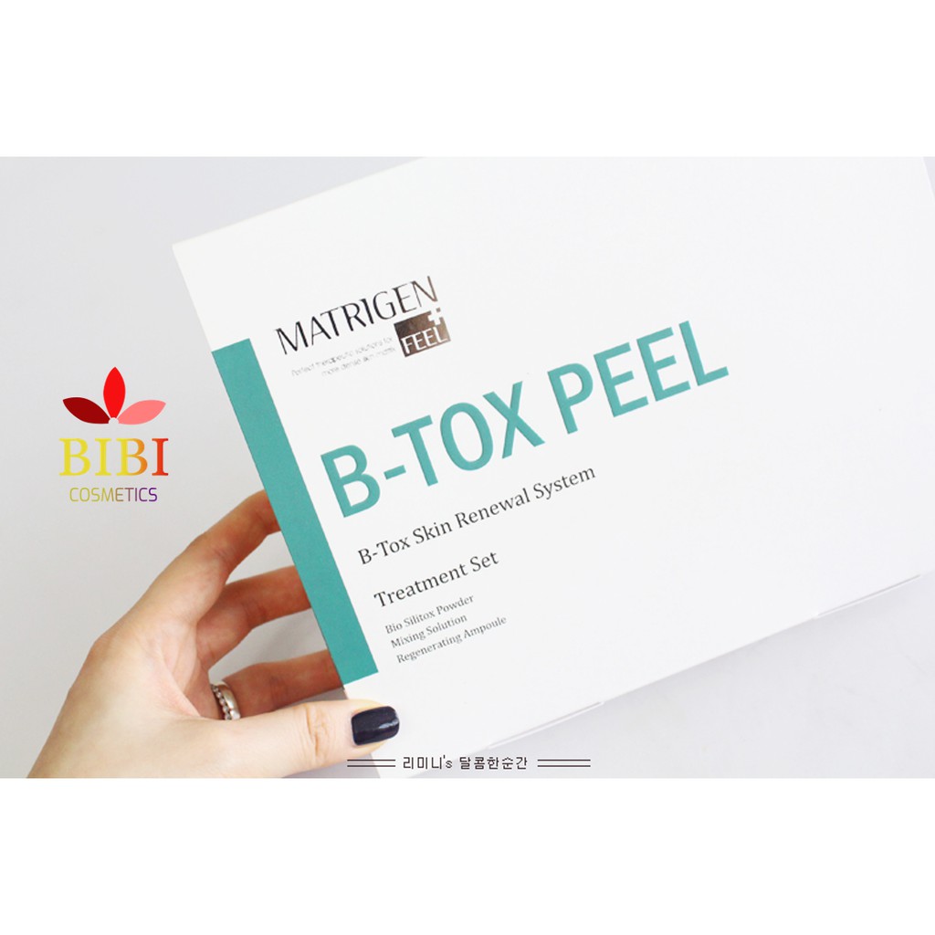 [Chính Hãng+Hướng Dẫn Chi Tiết] THAY DA SINH HỌC HÀN QUỐC BTOX PEEL MATRIGEN