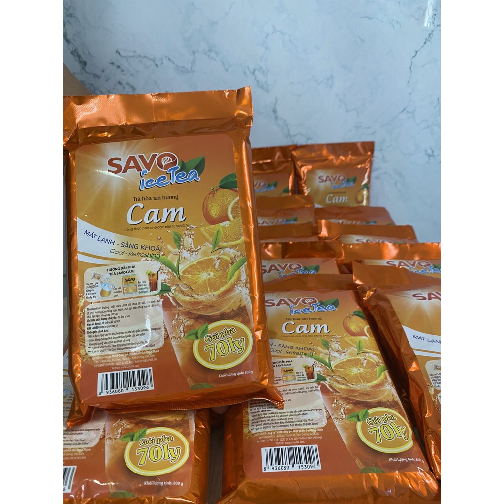 SAVO TRÀ TRÁI CÂY HOÀ TAN CÁC LOẠI