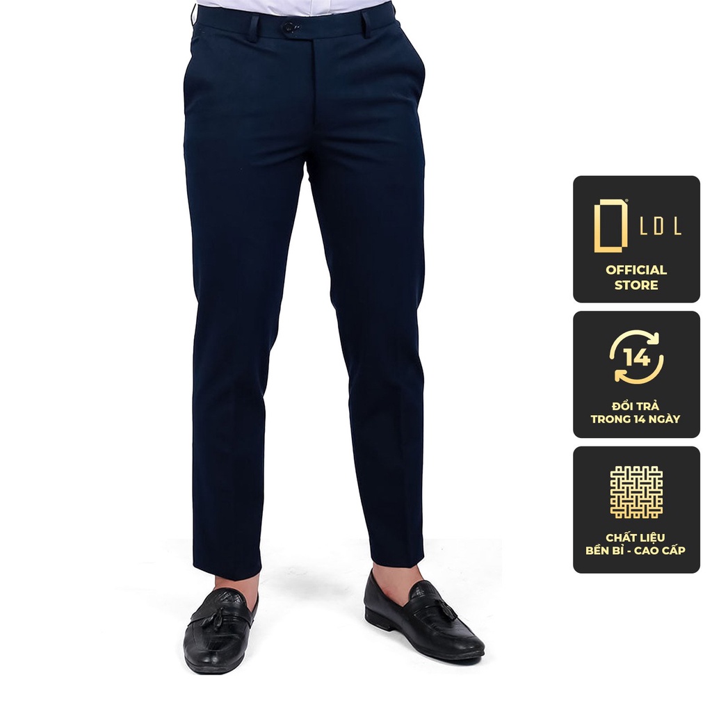 Quần âu nam dáng Hàn Quốc ống suông công sở cao cấp thương hiệu LDL vải nhập khẩu size 45 - 85kg 5 màu ưa thích