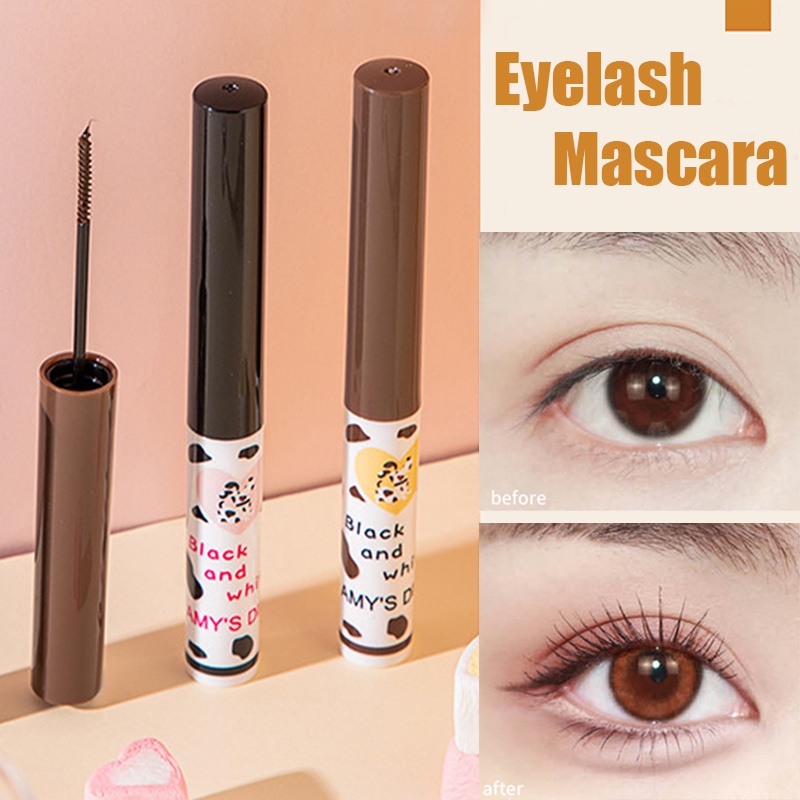 Mascara Uốn Cong Làm Dài Lông Mi Kháng Nước Mau Khô Lâu Trôi