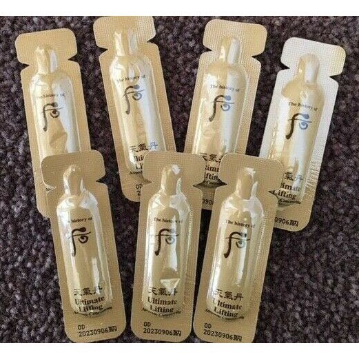 1 gói serum chống lõa hóa Whoo Ultimate Lifting Ampoule Concentrate