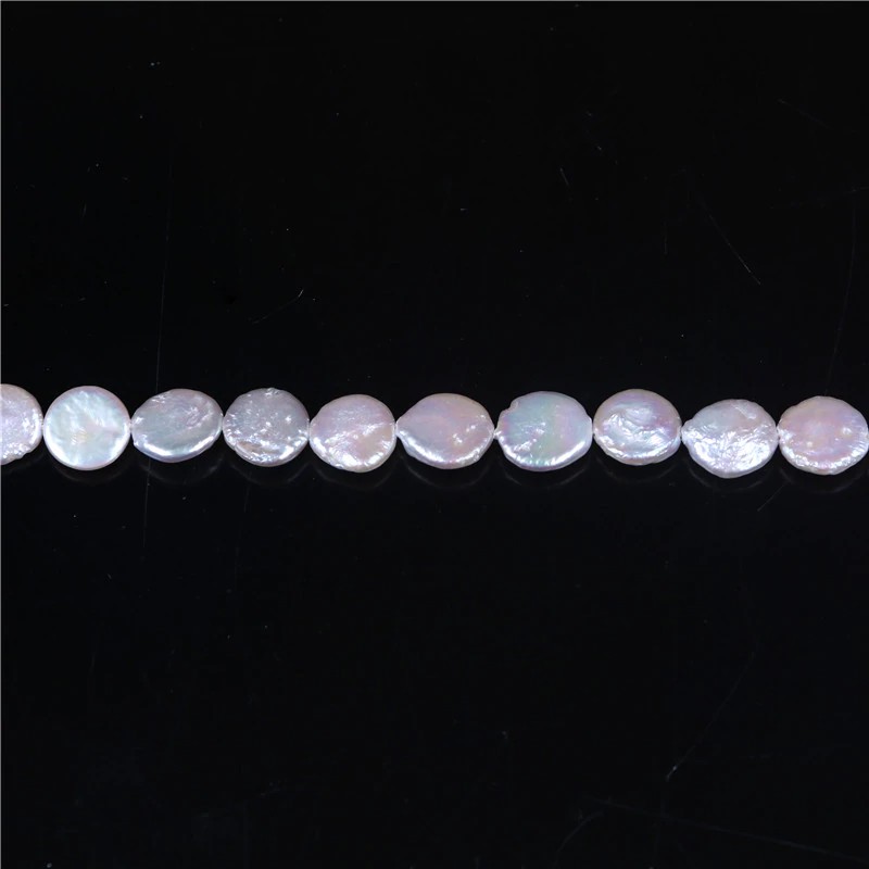 Chuỗi hạt ngọc trai nước ngọt tự nhiên màu trắng 10-11mm