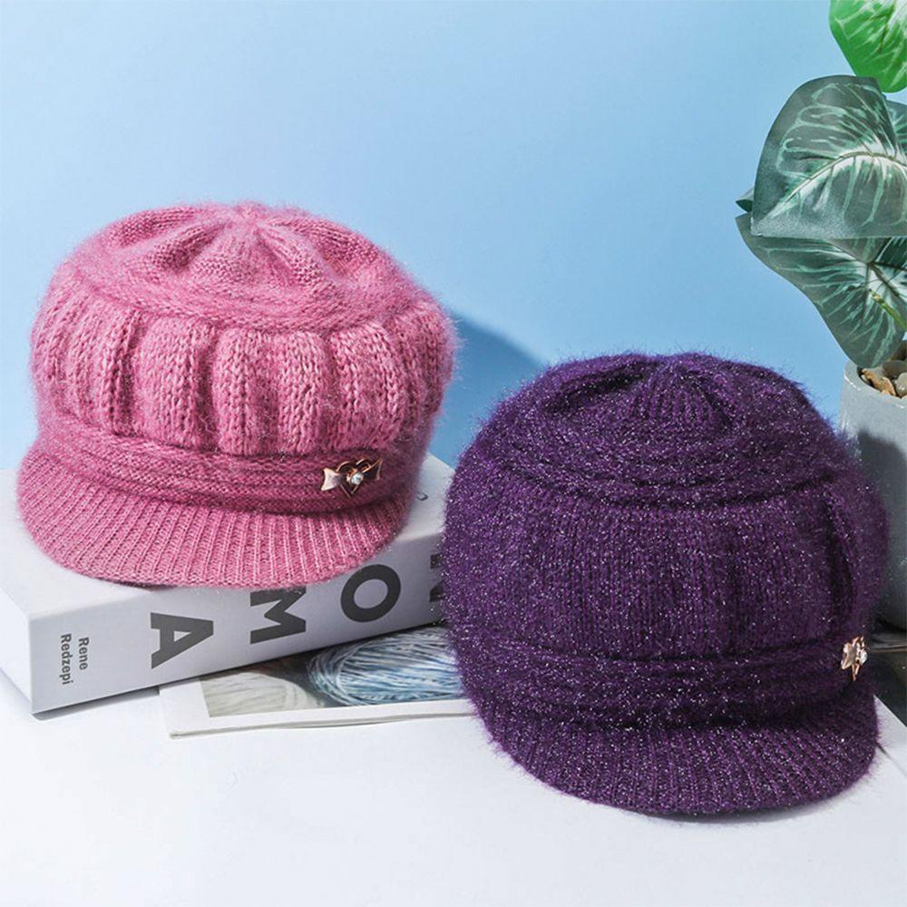 Wattle Mũ Beanie Dệt Kim Giản Dị Hàng Mới Dành Cho Nam Và Nữ