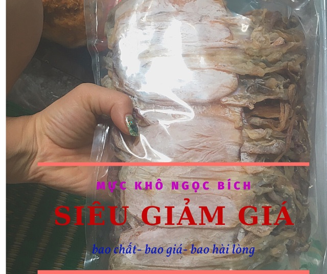 1 kg mực khô Cô Tô size lớn [XẢ LỖ], khoảng 30con/kg