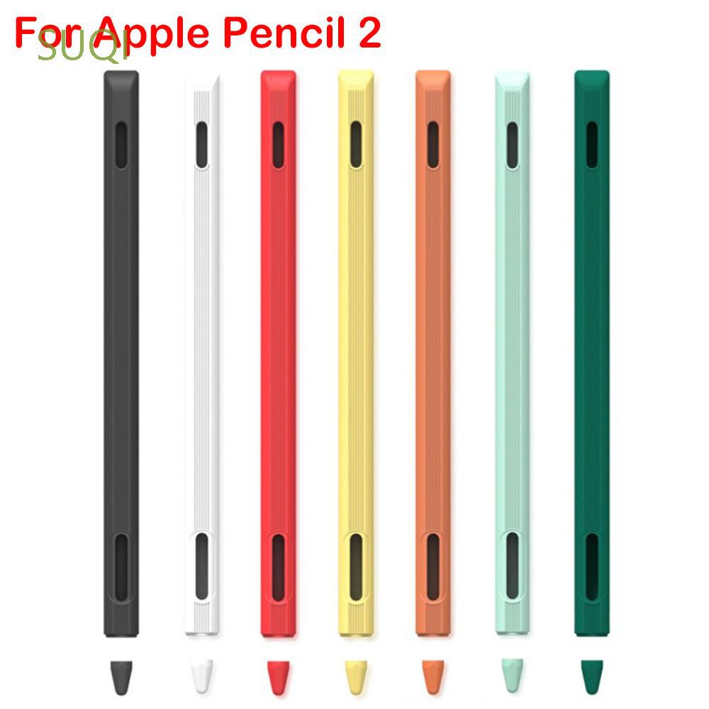 Vỏ Silicon Mềm Bảo Vệ Chống Thất Lạc Cho Bút Apple Pencil 2