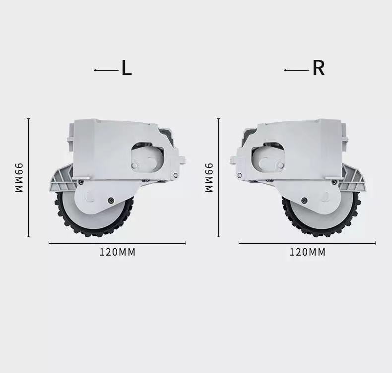 cho Xiaomi Mijia 1C động cơ bánh xe đa năng 1c phụ kiện bánh xe trái và phải bộ phận sửa chữa robot hút bụi