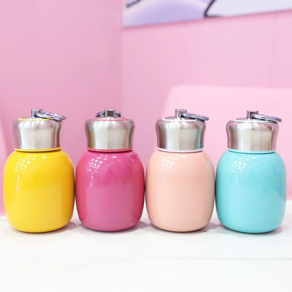 Bình Nước Giữ Nhiệt 200ML / 280ML Bằng Thép Không Gỉ Họa Tiết Dễ Thương