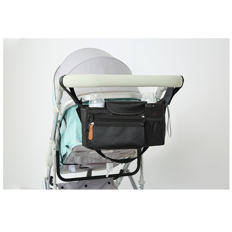 Haha Túi Đựng Đồ Gắn Xe Đẩy Em Bé Thiết Kế Nhỏ Gọn Phù Hợp Với Hầu Hết