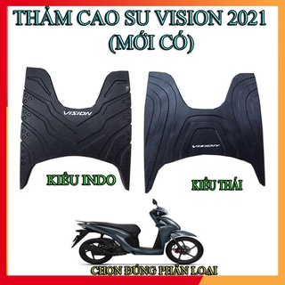 Thảm để chân cao su vision 2021 - vision 2022