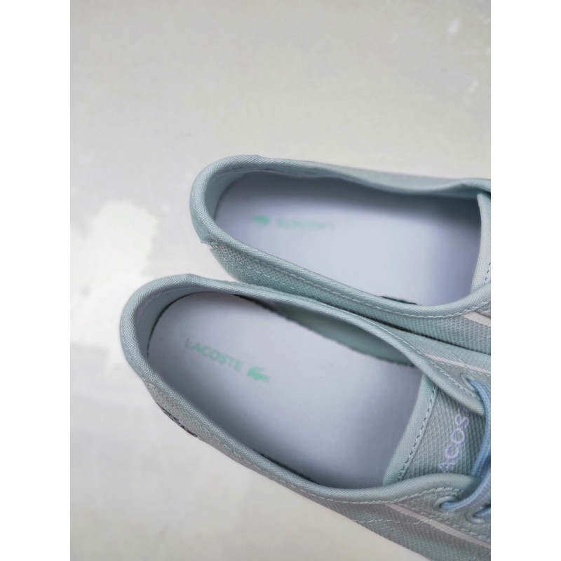 Giày vải nữ bản đơn giản dễ phối đồ lacoste