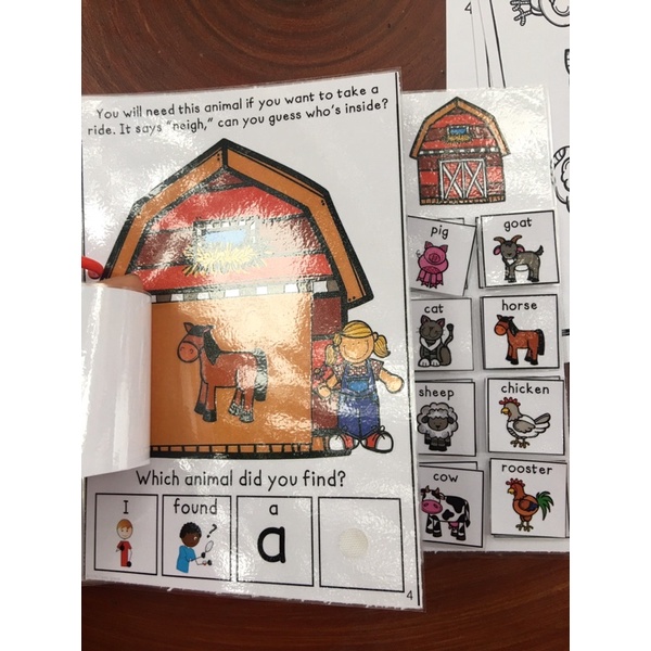 Giá huỷ diệt học liệu who’s hiding in the barn