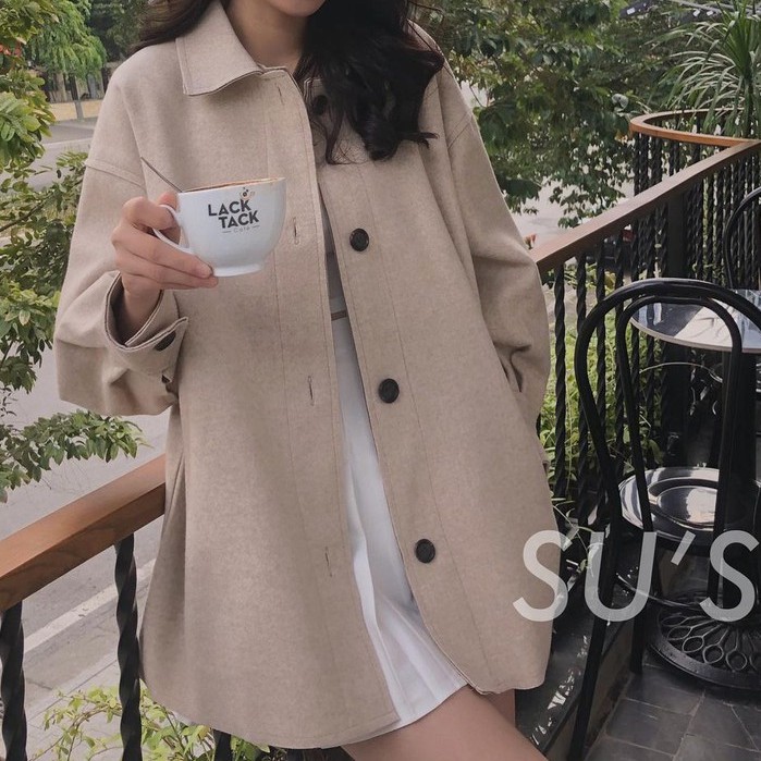 Áo Khoác Dạ Ép - Titto Closet