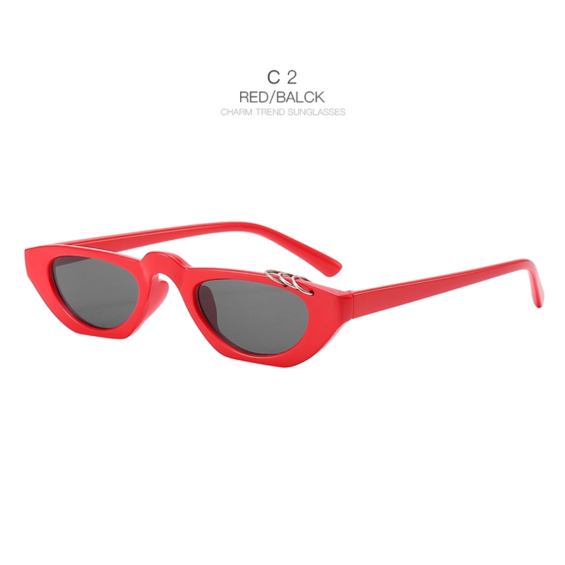 Fashion Oval Retro Sunglasses Small Box  Personality Sunglasses Unisex glasses