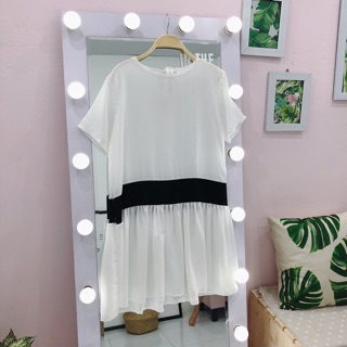 VÁY ĐUÔI CÁ SỌC NGANG