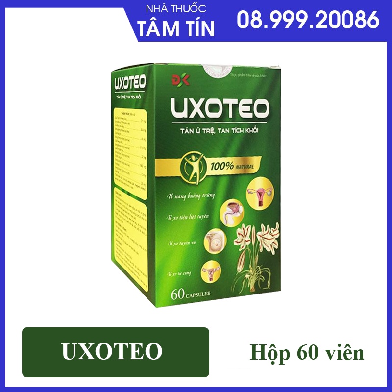 [CHÍNH HÃNG ]  UXOTEO - Hộp 60 viên