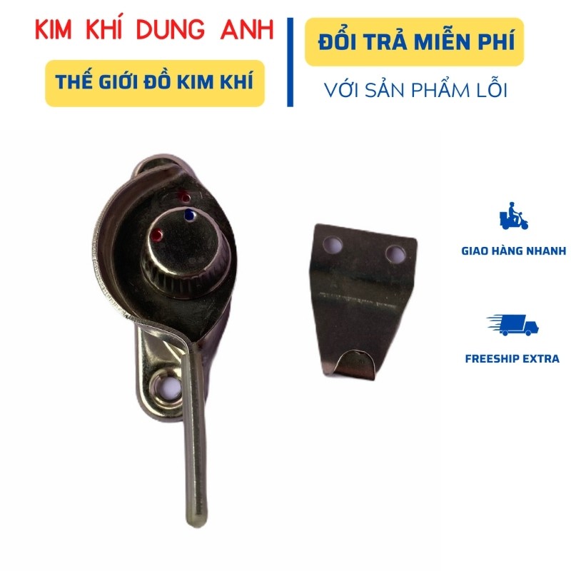 Khoá sò Kim Khí Dung Anh khóa cửa lùa inox, khóa sò cho cửa nhôm siêu bền