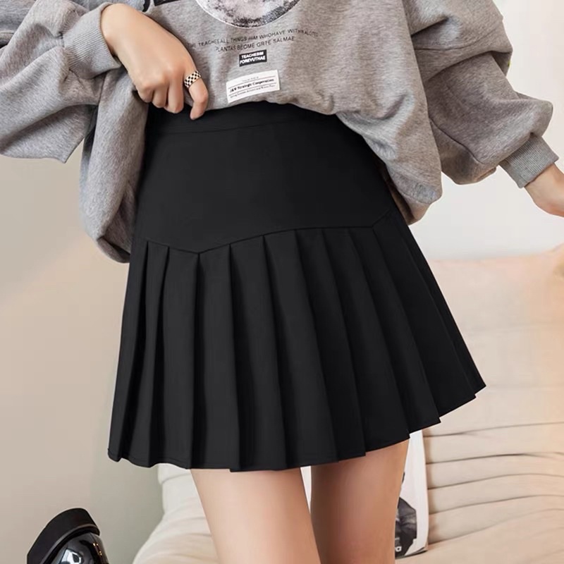 Chân Váy Xếp Ly cho nữ lưng cao Tôn Dáng kiểu mới m036