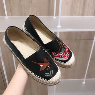 Giày slipon viền cói thêu cò fullbox SALE 20% ' ^ ‣ '