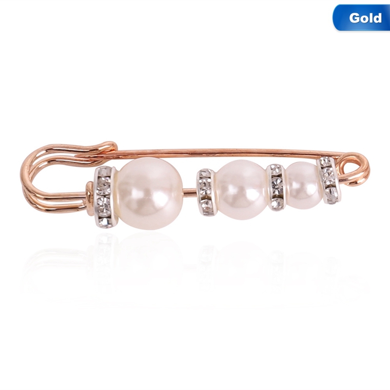 Trâm Cài Áo Đính Ngọc Trai Nhân Tạo Thời Trang