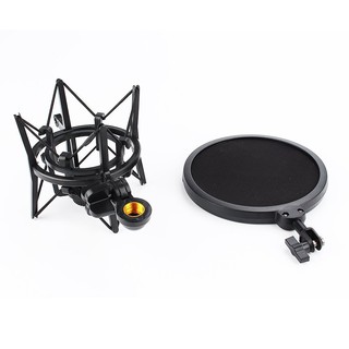 Shock Mount Kèm Màng Lọc Âm Cho Micro YL-101