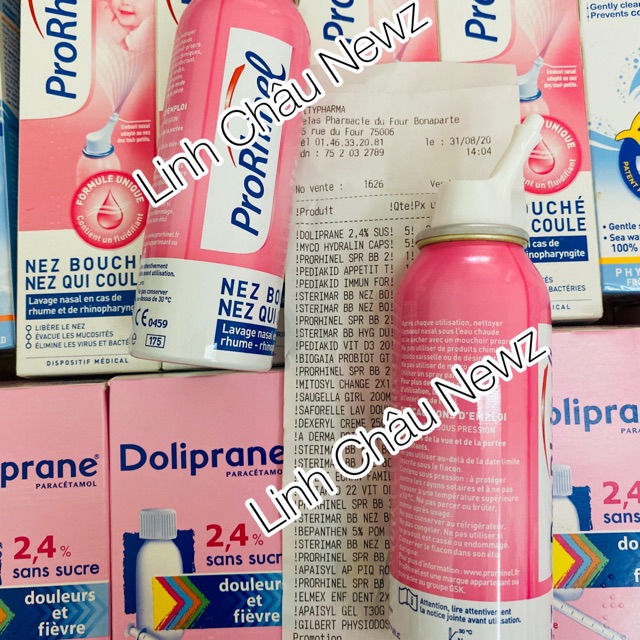 BÌNH XỊT RỬA MŨI CHO BÉ PROHINEL PHÁP