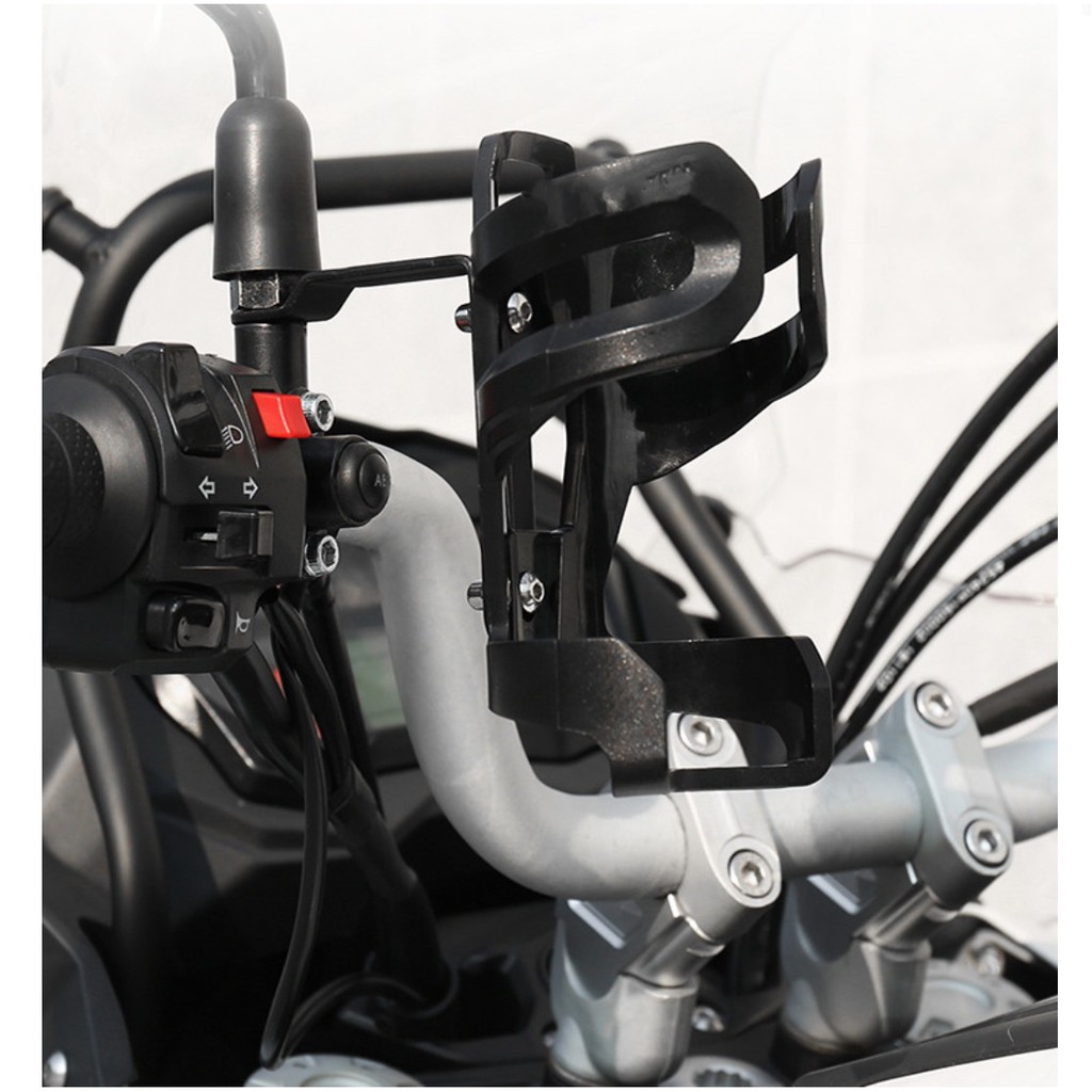 Giá Đỡ Bình Nước Gắn Ốc Chân Gương Cho Xe Đạp, Xe Máy và Motor