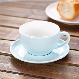 Bộ ly cà phê kèm đĩa nhiều màu
