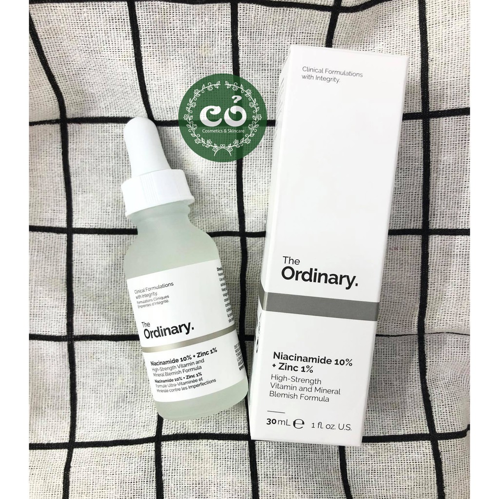 [Mã COS1904 giảm 8% đơn 300K] Dưỡng da The Ordinary Niacinamide 10% + Zinc 1% | BigBuy360 - bigbuy360.vn