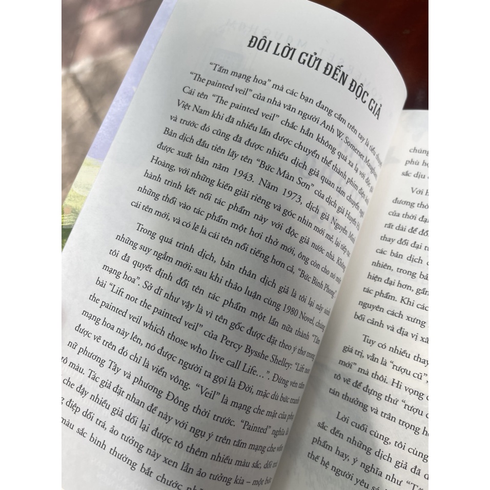 Sách - Tấm mạng hoa - W. Somerset Maugham – 1980 BOOKS