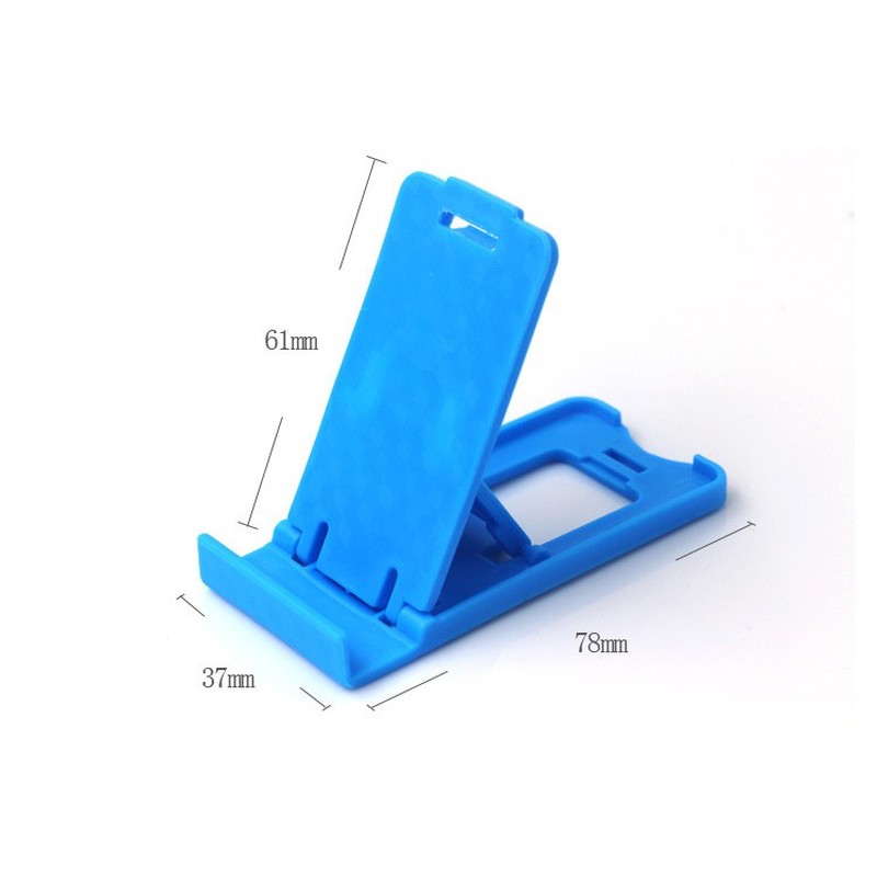 Giá Đỡ Điện Thoại / Máy Tính Bảng Bằng Nhựa Dễ Thương Có Thể Gấp Gọn