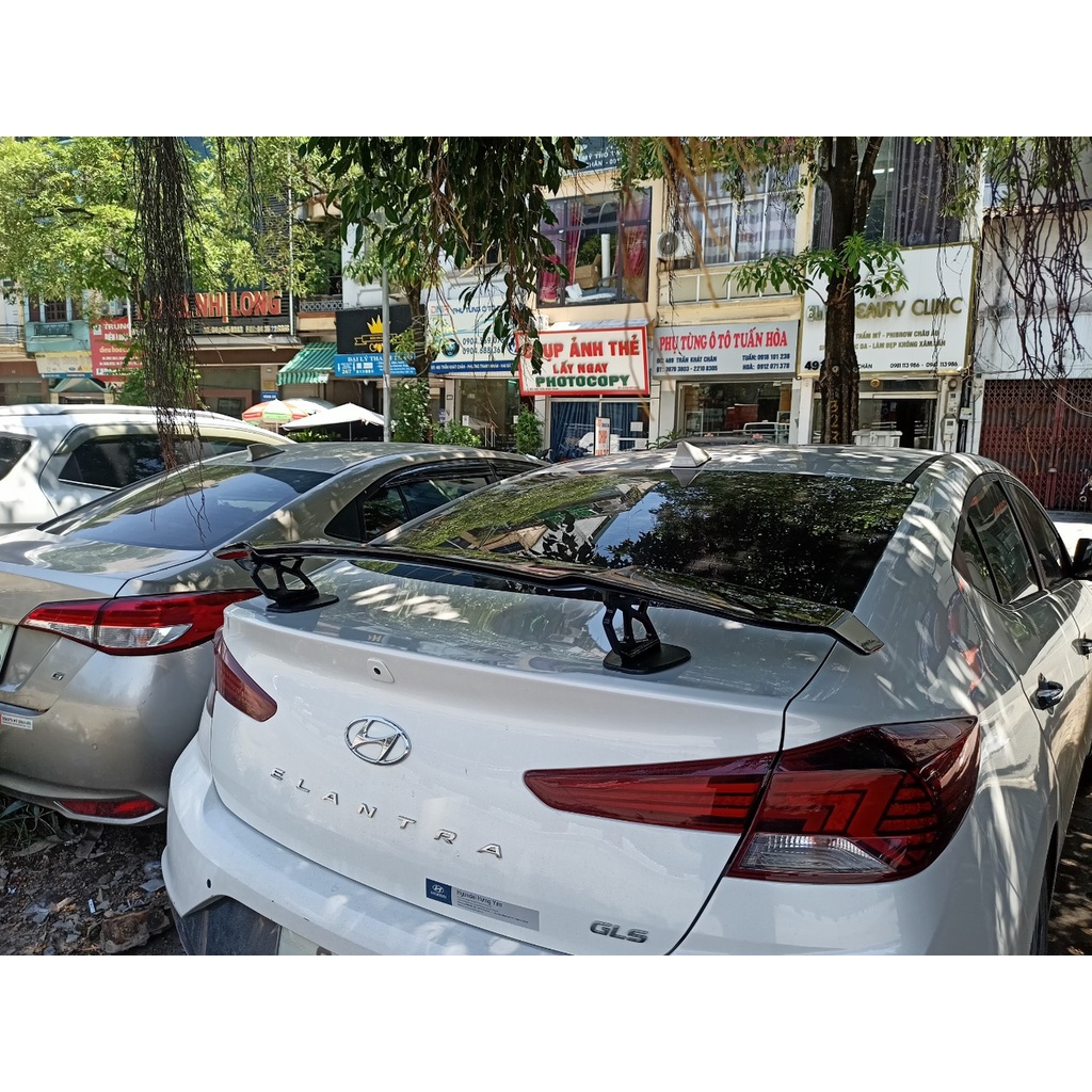 Đuôi gió,Đuôi cá Liền Cốp,Thể Thao Cao các mẫu dành cho Elantra 2016-2021 các đời HÀNG LOẠI 1 Cao Cấp