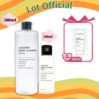 Nước tẩy trang cho da nhạy cảm da hỗn hợp thiên dầu da mụn da khô không cồn Caryophy chính hãng