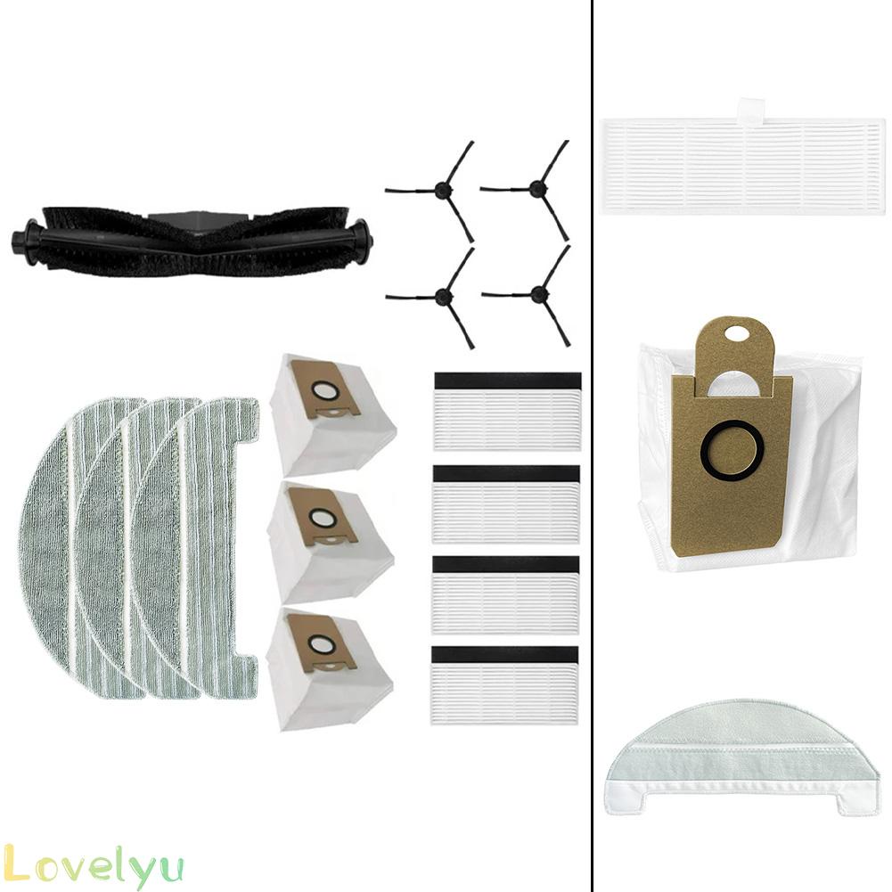 ◀READY▶Parts for iHome AutoVac Nova Self Empty Robot Vacuum Mop Pads Dust Bags Brush# Good Quality